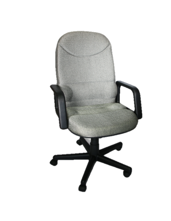 Liftmaster High Back fabric chair in Grey